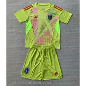Italien Torwart Replik Heimtrikot Kinder EM 2024 Kurzarm (+ Kurze Hosen)
